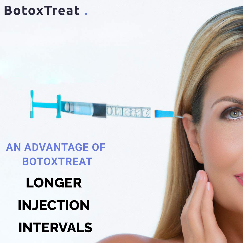 Longer injection intervals-BotoxTreat